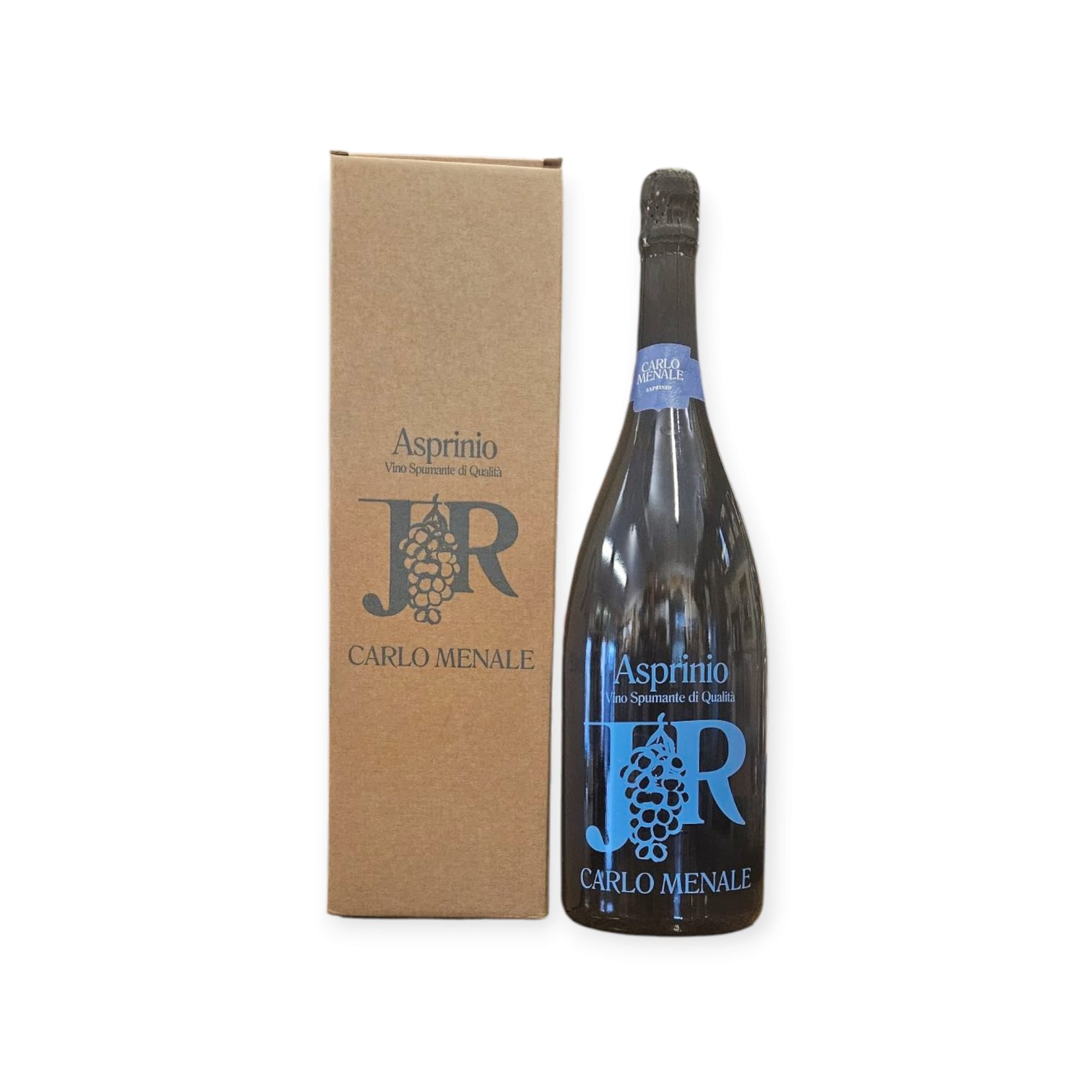 Asprinio Spumante Brut "Jr" Magnum 1,5lt (astucciato) - Carlo Menale