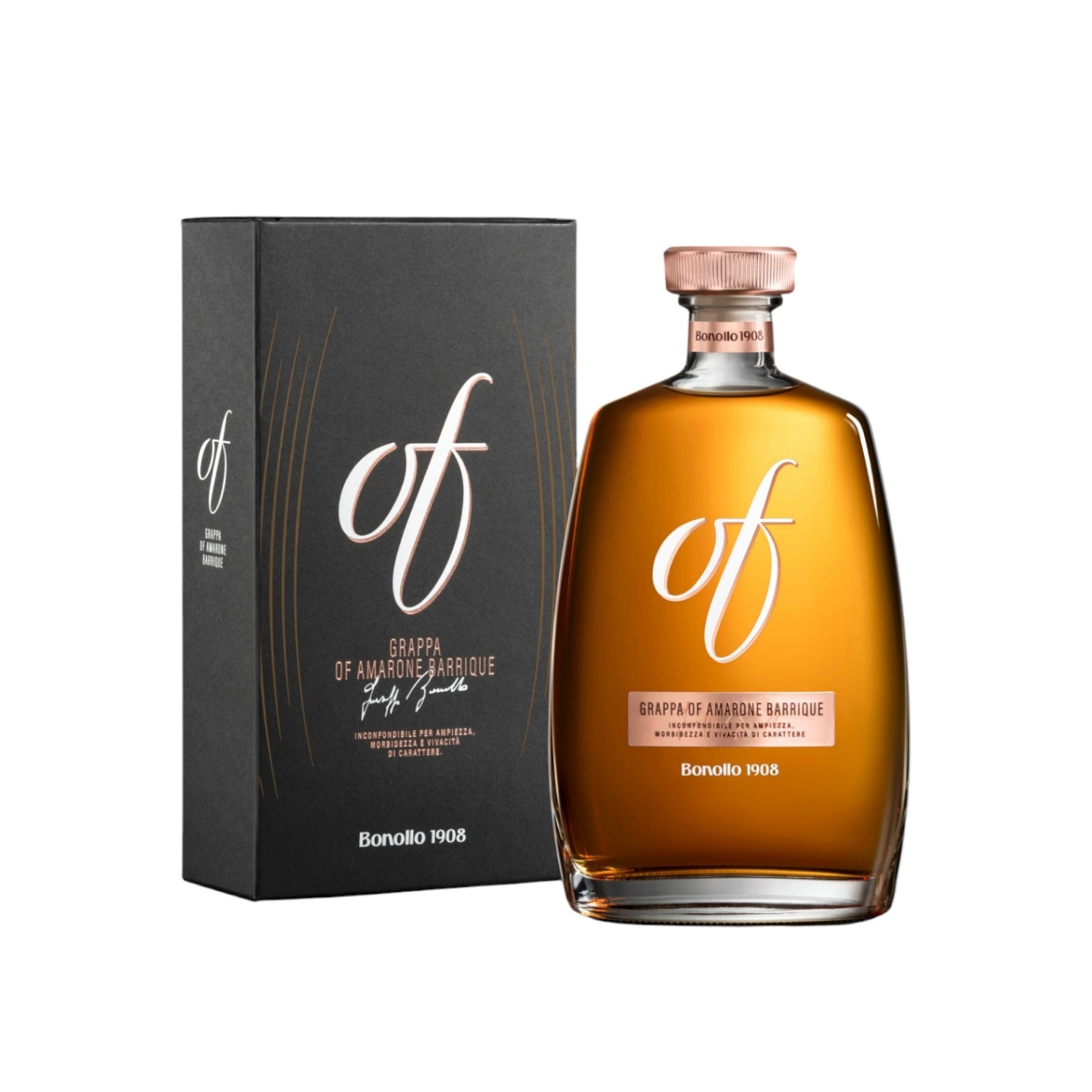 Grappa Of Amarone Barrique 0,70L Bonollo (astuccio)
