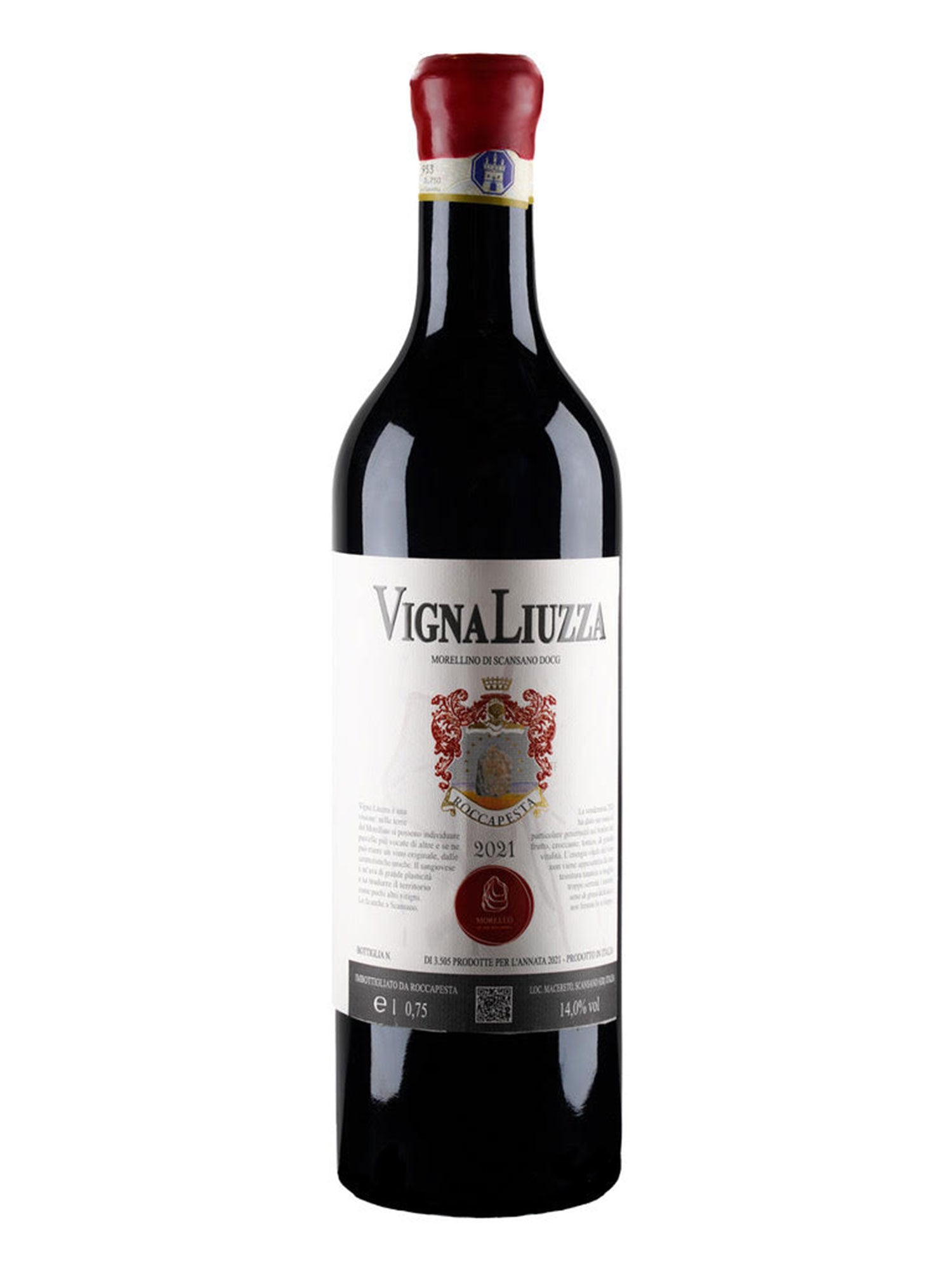 Morellino di Scansano Vigna Liuzza 2022 riserva - Roccapesta