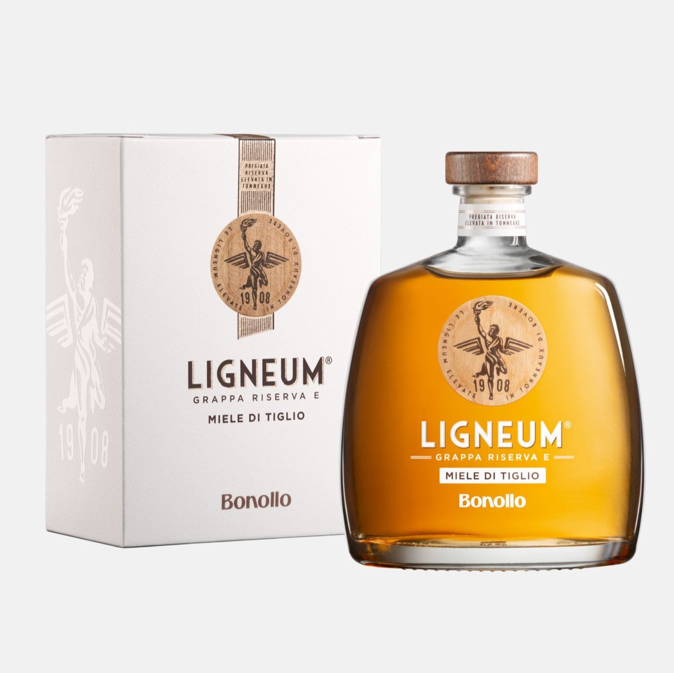 Grappa Miele di Tiglio Ligneum 0,70L Bonollo (astuccio)