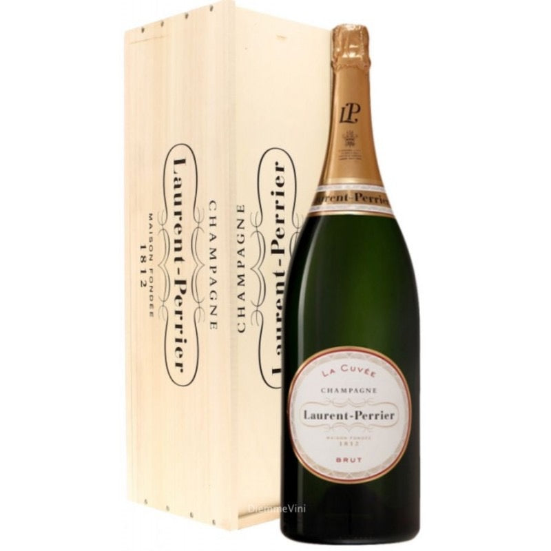 Champagne brut la Cuvee Jeroboam 3lt in legno - Laurent Perrier