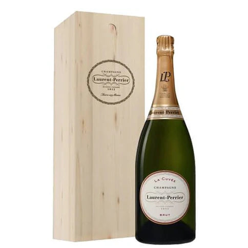 Champagne brut la Cuvee Magnum 1,5lt in Legno - Laurent Perrier