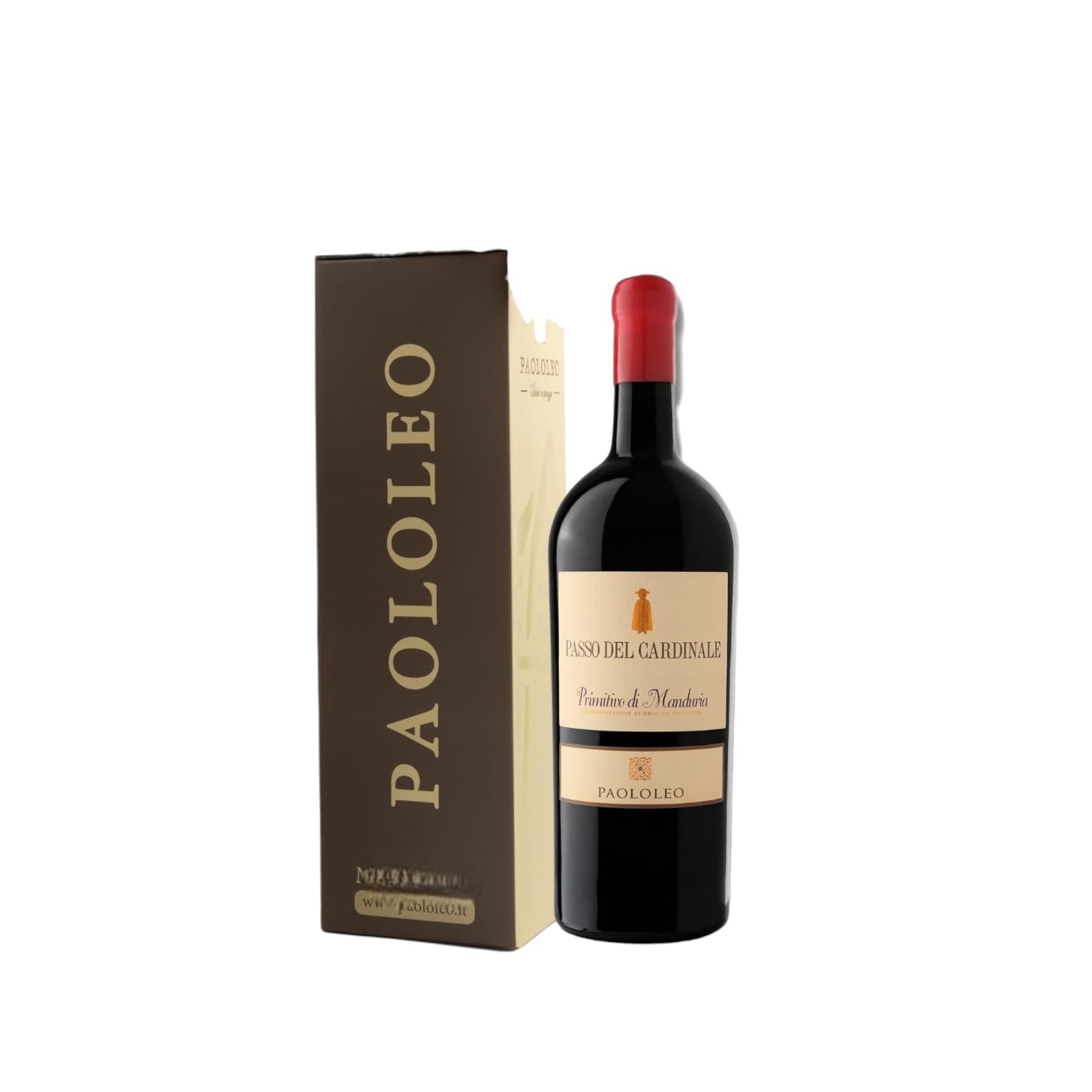 Primitivo Passo del Cardinale 2023 3lt - Paololeo - in astuccio