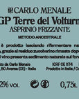 Asprinio frizzante Don Vittorio "Piscari" metodo ancestrale - Carlo Menale