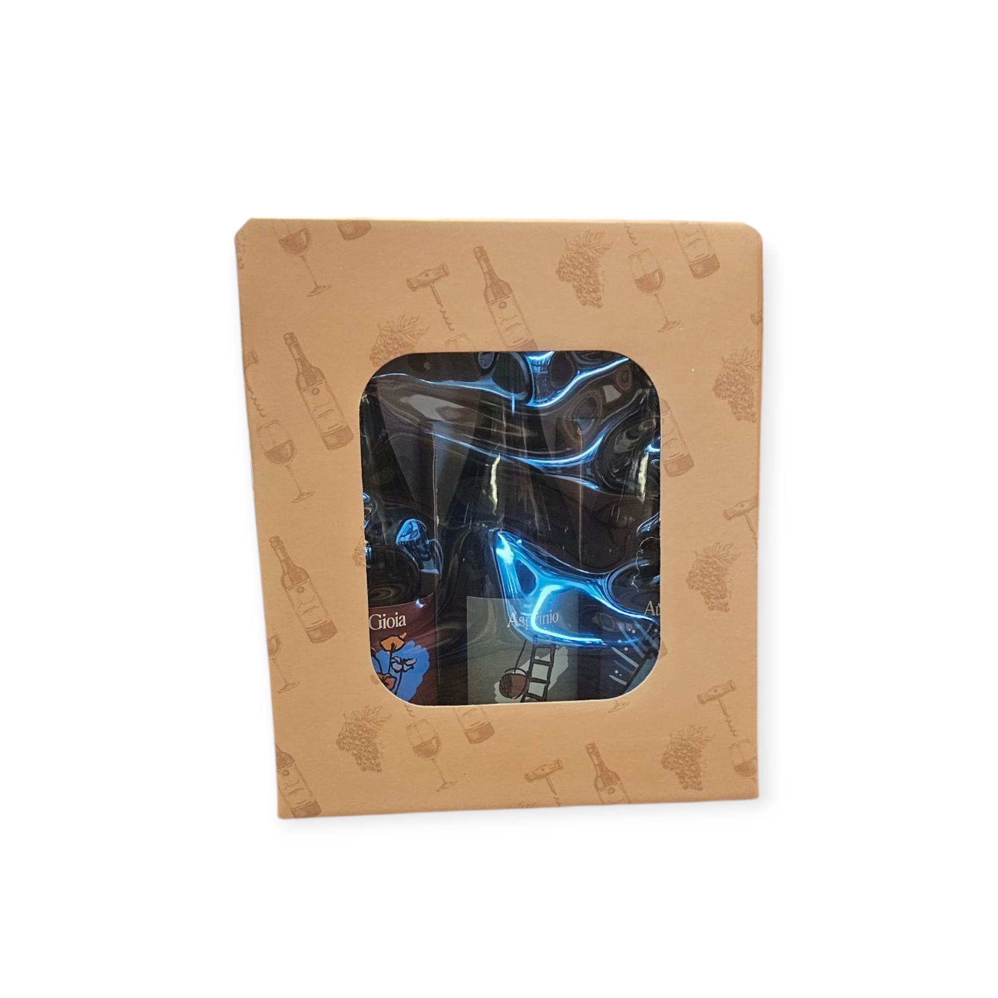 Cassetta VUOTA in cartone da 3bt con finestra