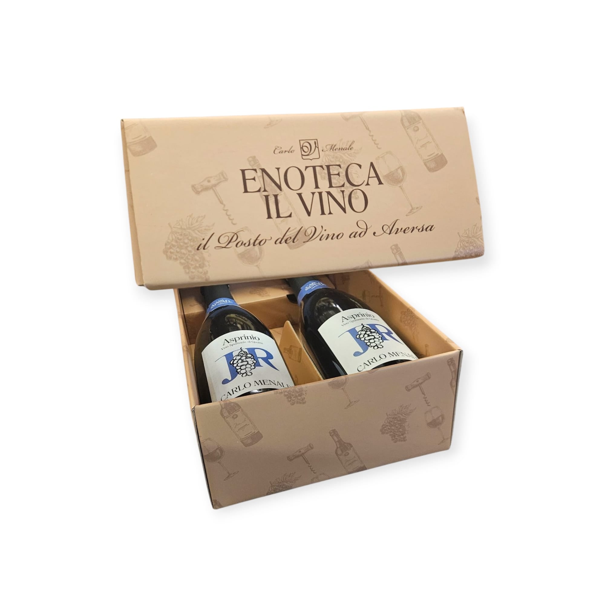 Cassetta VUOTA in cartone da 2bt con finestra