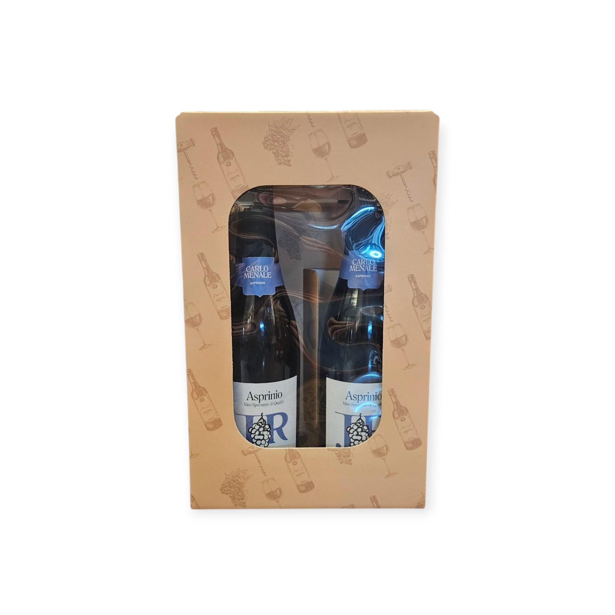 Cassetta VUOTA in cartone da 2bt con finestra