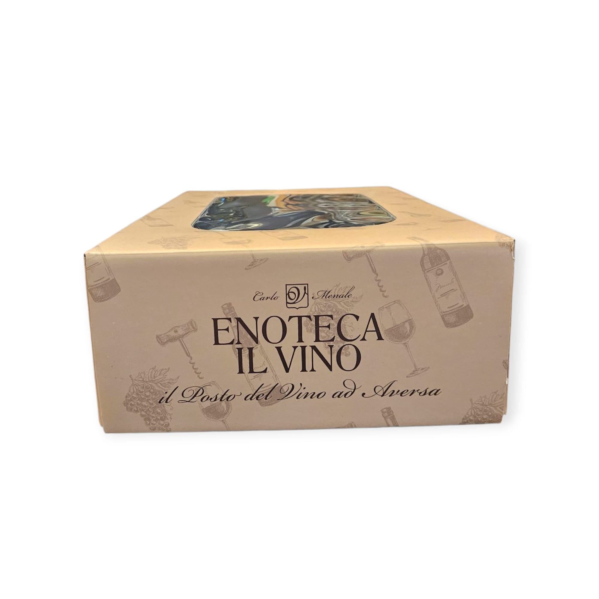 Cassetta VUOTA in cartone da 2bt con finestra