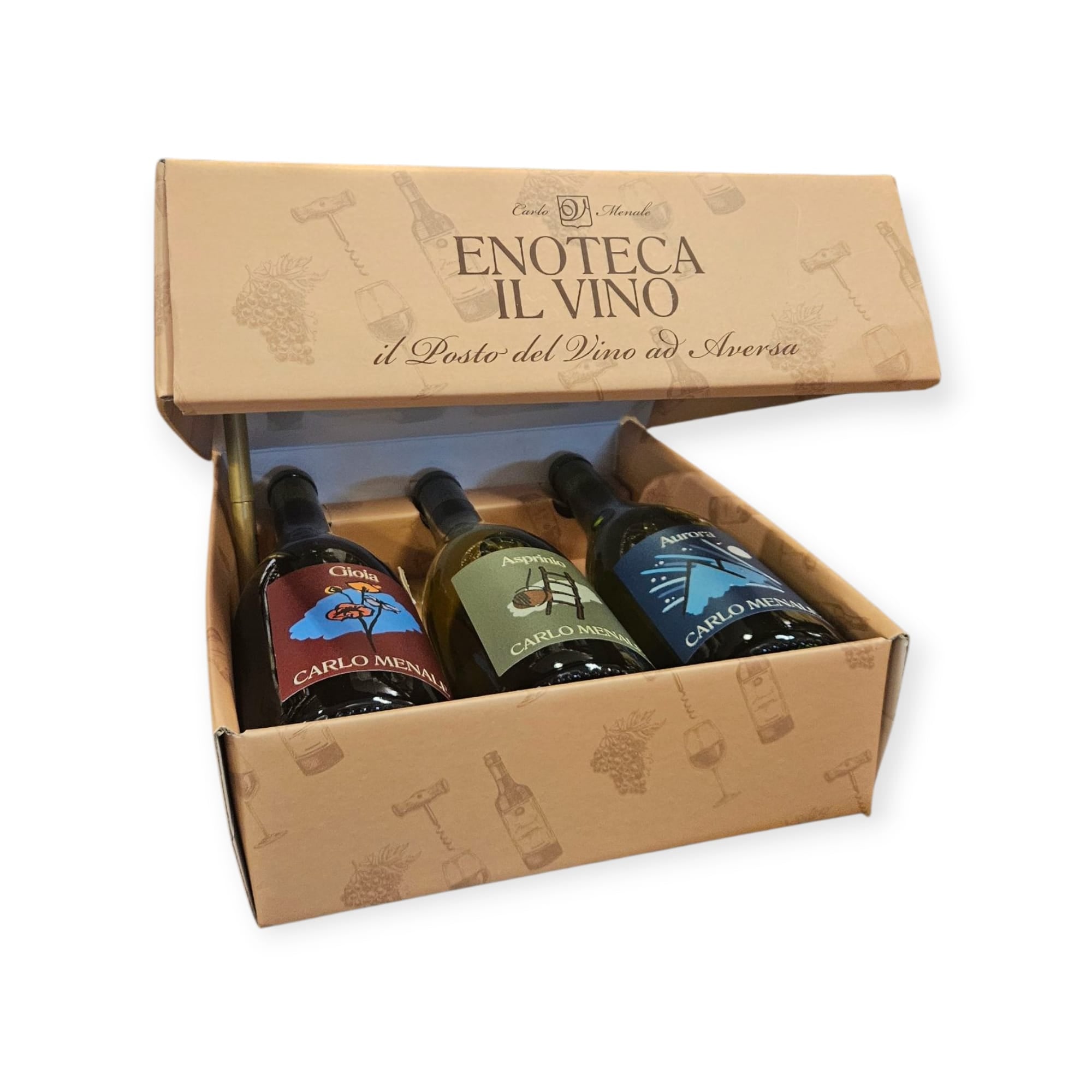 Cassetta VUOTA in cartone da 3bt con finestra