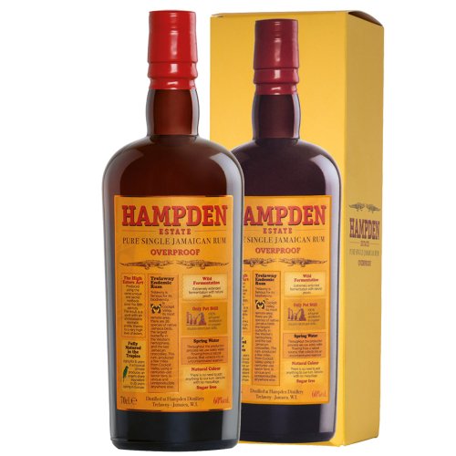 Jamaica Rum Overproof 60° - Hampden Estate (0.7l - astuccio)
